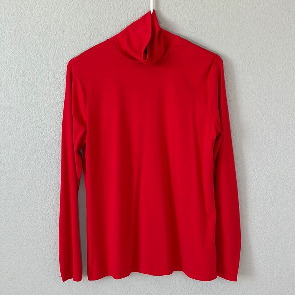 Time and Tru Long Sleeve Turtle Neck Stretchy Size Large (12-14)